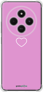 Силикон с усиленными углами чехол Сердце 2 для Xiaomi Poco M7 - 4863sp-4141 изображение 