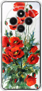 Силикон с усиленными углами чехол Маки для Xiaomi Poco M7 - 523sp-4141 изображение 