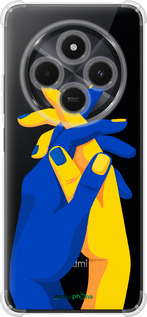 Силикон с усиленными углами чехол Stand With Ukraine для Xiaomi Poco M7 - 5255sp-4141 изображение 