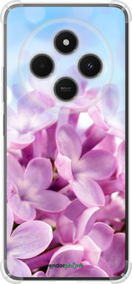 Силикон с усиленными углами чехол Сирень для Xiaomi Poco M7 - 527sp-4141 изображение 