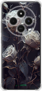 Силикон с усиленными углами чехол Розы 2 для Xiaomi Poco M7 - 5550sp-4141 изображение 