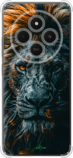 Силикон с усиленными углами чехол Лев в сумерках для Xiaomi Poco M7 - 6154sp-4141 изображение 