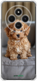 Силикон с усиленными углами чехол Mini-maltipoo для Xiaomi Poco M7 - 6158sp-4141 изображение 