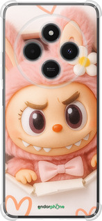 Силикон с усиленными углами чехол Лабубу 2 для Xiaomi Poco M7 - 6710sp-4141 изображение 