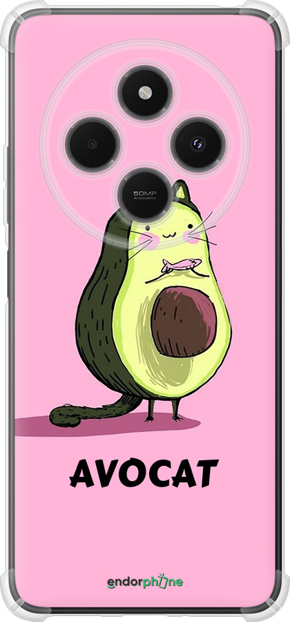 Силикон с усиленными углами чехол Avocat для Xiaomi Poco M7 - 4270sp-4141 изображение 