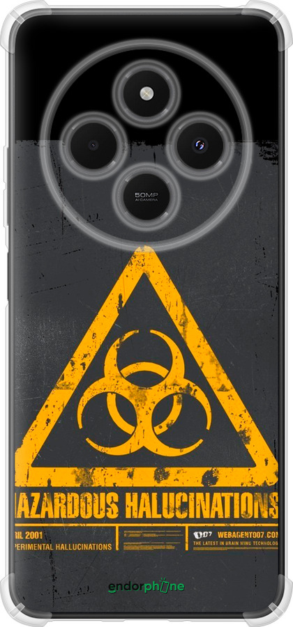 Силикон с усиленными углами чехол biohazard 28 для Xiaomi Poco M7 - 4846sp-4141 изображение 
