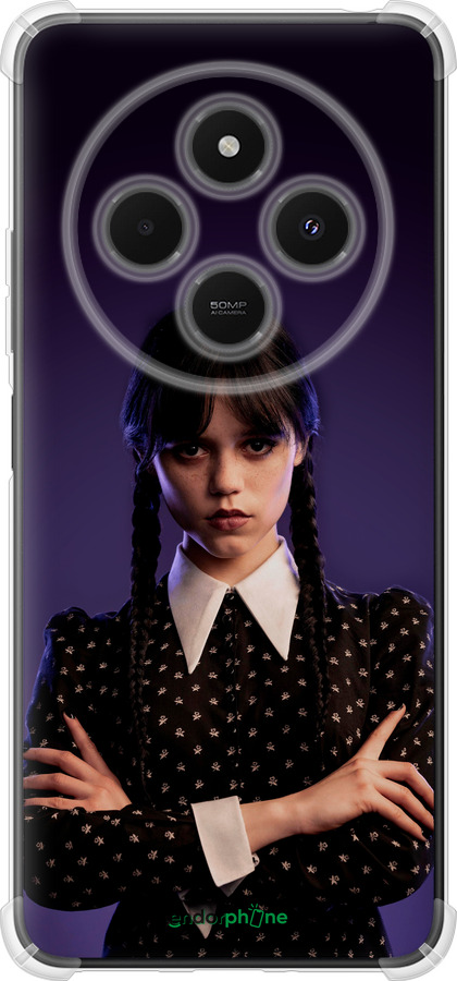 Силикон с усиленными углами чехол Wednesday v3 для Xiaomi Poco M7 - 5517sp-4141 изображение 