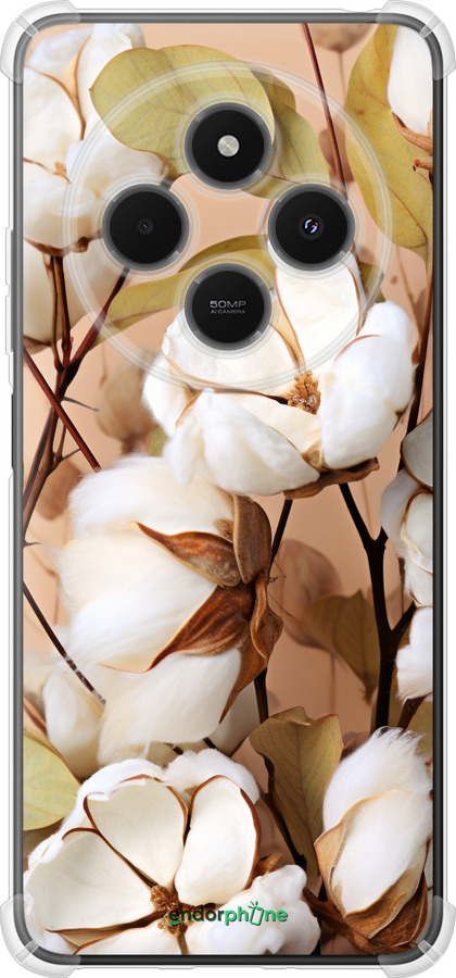 Силикон с усиленными углами чехол Хлопок для Xiaomi Poco M7 - 5665sp-4141 изображение 