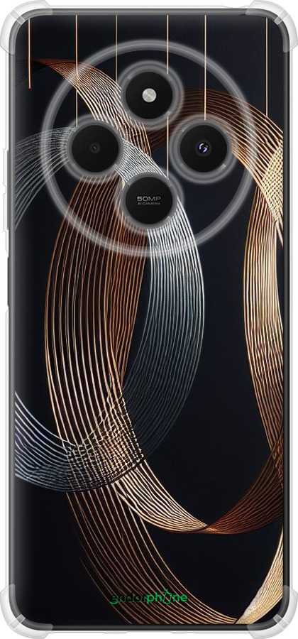Силикон с усиленными углами чехол Симфония для Xiaomi Poco M7 - 5835sp-4141 изображение 