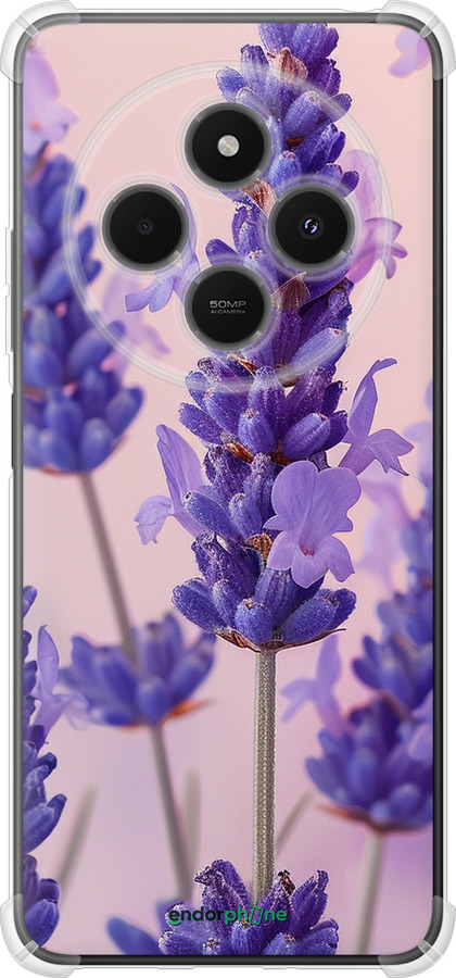 Силикон с усиленными углами чехол Лаванда для Xiaomi Poco M7 - 6037sp-4141 изображение 