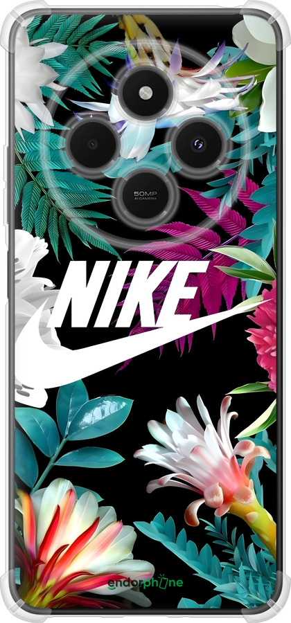 Силикон с усиленными углами чехол Nike для Xiaomi Poco M7 - 6378sp-4141 изображение 