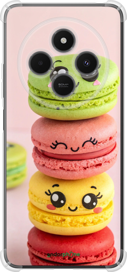 Силикон с усиленными углами чехол Печенье для Xiaomi Poco M7 - 6693sp-4141 изображение 