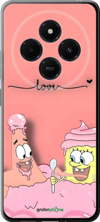 Силіконовий чехол Спанч Боб для Xiaomi Poco C75 - 6282u-3937 изображение 