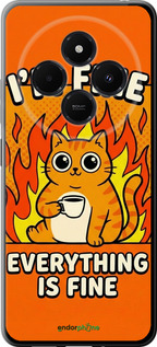 Силиконовый чехол Funny Cat для Xiaomi Poco C75 - 6786u-3937 изображение 