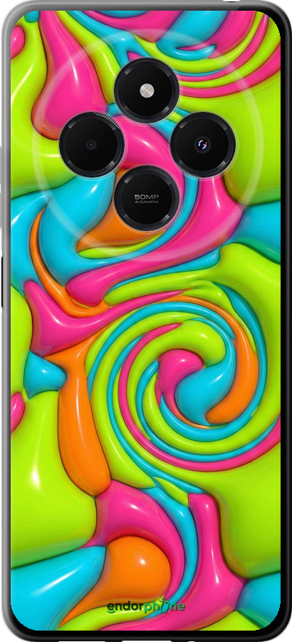 Силіконовий чехол Y2K Jelly Dream для Xiaomi Redmi 14R - 6780u-3940 изображение 