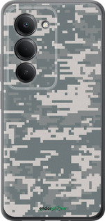 Силиконовый чехол Камуфляж для Xiaomi Redmi 15 4G - 1085u-4136 изображение 