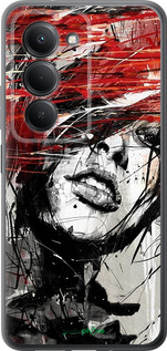 Силиконовый чехол Лицо девушки для Xiaomi Redmi 15 4G - 1162u-4136 изображение 