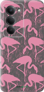 Силиконовый чехол Vintage-Flamingos для Xiaomi Redmi 15 4G - 4171u-4136 изображение 