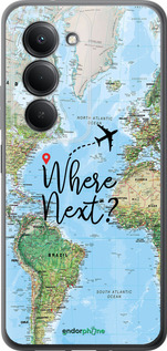 Силиконовый чехол Путешествие для Xiaomi Redmi 15 4G - 4503u-4136 изображение 