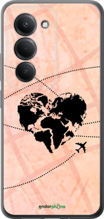 Силиконовый чехол Путешествуй для Xiaomi Redmi 15 4G - 4607u-4136 изображение 