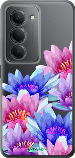 Силиконовый чехол Лотос для Xiaomi Redmi 15 4G - 4862u-4136 изображение 