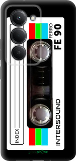 Силиконовый чехол Кассета с90 для Xiaomi Redmi 15 4G - 4894u-4136 изображение 