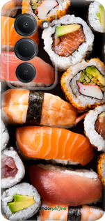 Силиконовый чехол Суши v3 для Xiaomi Redmi 15 4G - 5540u-4136 изображение 