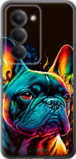 Силиконовый чехол Яркий бульдог для Xiaomi Redmi 15 4G - 5547u-4136 изображение 