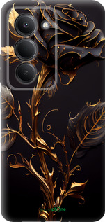 Силіконовий чехол Троянда 3 для Xiaomi Redmi 15 4G - 5552u-4136 изображение 