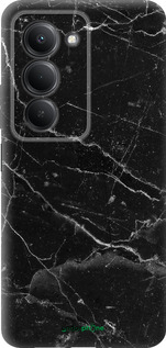 Силиконовый чехол Черный мрамор v2 для Xiaomi Redmi 15 4G - 5568u-4136 изображение 