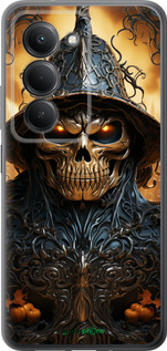 Силіконовий чехол Череп 2 для Xiaomi Redmi 15 4G - 5652u-4136 изображение 