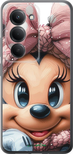 Силиконовый чехол Минни Маус с бантиком для Xiaomi Redmi 15 4G - 6055u-4136 изображение 