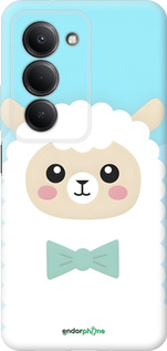 Силиконовый чехол Милый барашек для Xiaomi Redmi 15 4G - 6355u-4136 изображение 
