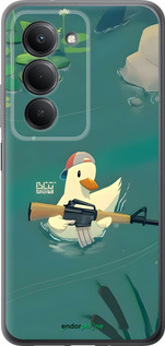 Силиконовый чехол Уточка с автоматом для Xiaomi Redmi 15 4G - 6356u-4136 изображение 