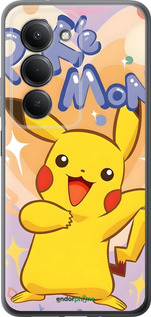 Силиконовый чехол Пикачу для Xiaomi Redmi 15 4G - 6383u-4136 изображение 