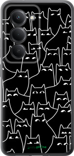 Силиконовый чехол С изображением кошек для Xiaomi Redmi 15 4G - 6470u-4136 изображение 