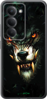 Силиконовый чехол Дьявольский волк для Xiaomi Redmi 15 4G - 833u-4136 изображение 