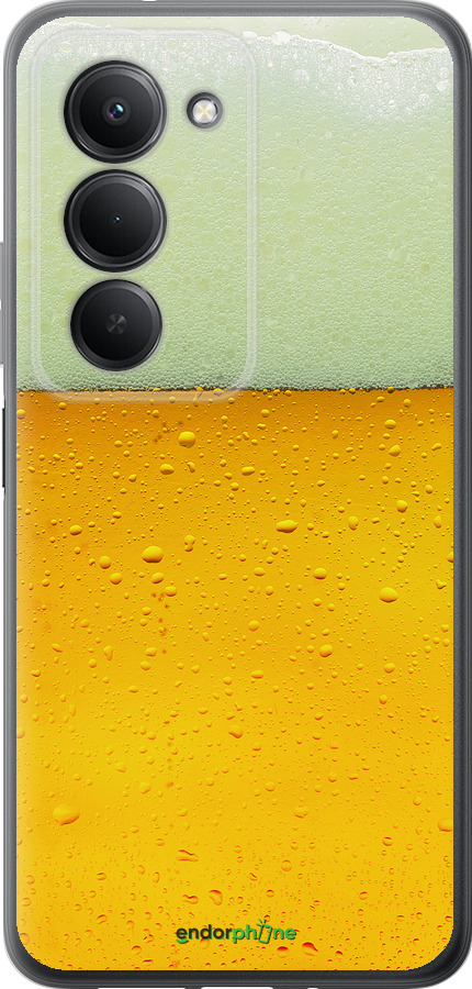 Силиконовый чехол Пиво для Xiaomi Redmi 15 4G - 1145u-4136 изображение 