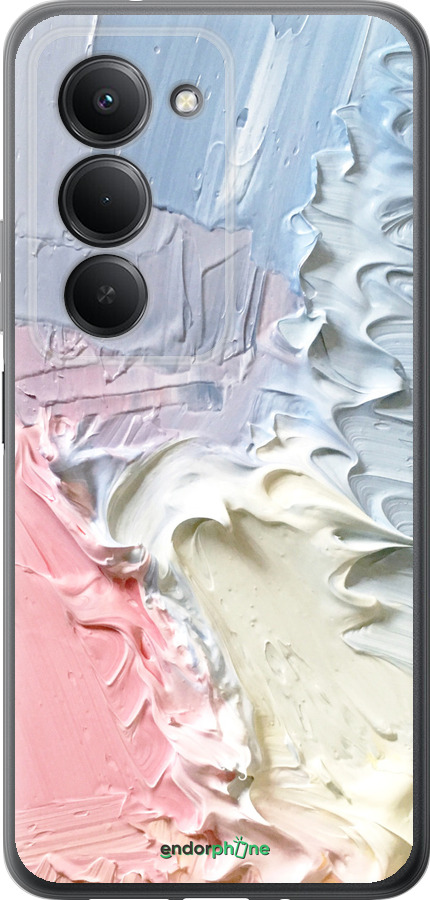 Силиконовый чехол Пастель v1 для Xiaomi Redmi 15 4G - 3981u-4136 изображение 