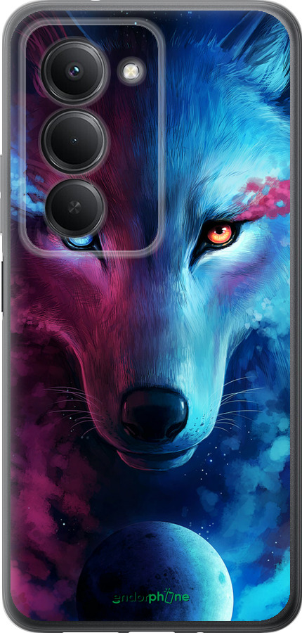 Силиконовый чехол Арт-волк для Xiaomi Redmi 15 4G - 3999u-4136 изображение 