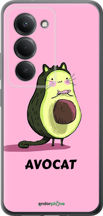 Силиконовый чехол Avocat для Xiaomi Redmi 15 4G - 4270u-4136 изображение 