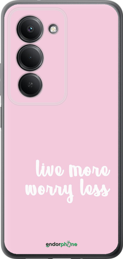 Силиконовый чехол Живи больше для Xiaomi Redmi 15 4G - 4347u-4136 изображение 