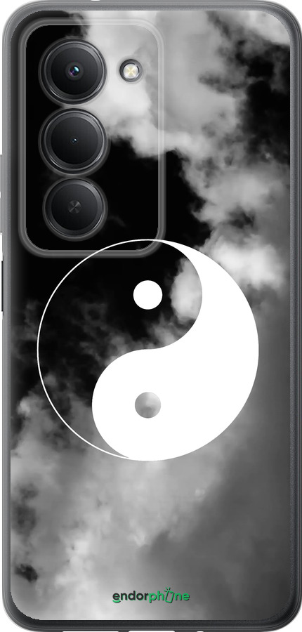 Силиконовый чехол Инь и Янь для Xiaomi Redmi 15 4G - 4389u-4136 изображение 