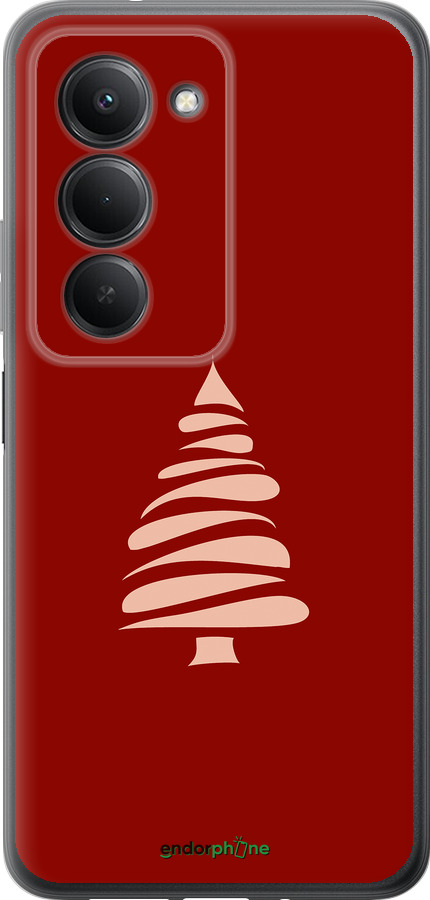 Силиконовый чехол Новогодний 15 для Xiaomi Redmi 15 4G - 4628u-4136 изображение 