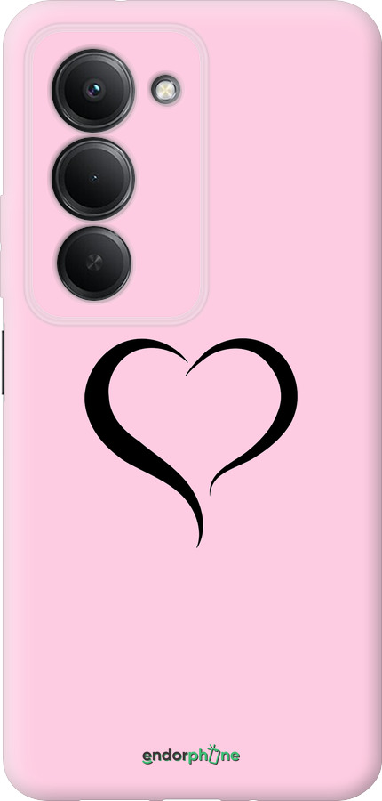 Силиконовый чехол Сердце 1 для Xiaomi Redmi 15 4G - 4730u-4136 изображение 