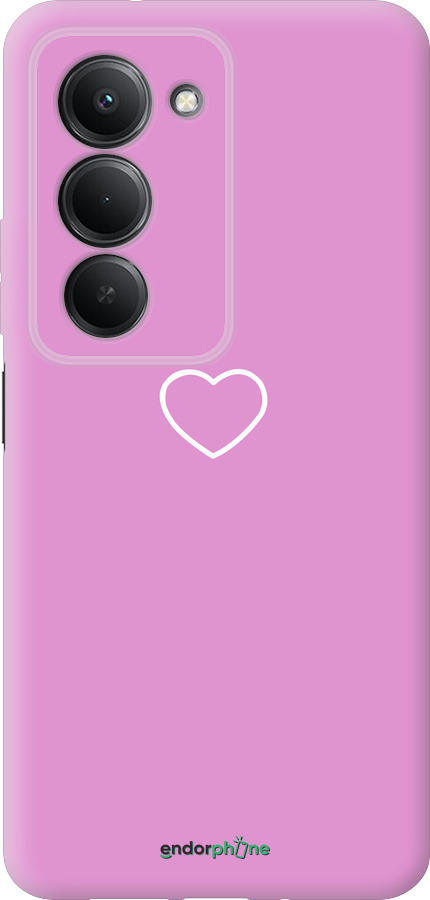 Силіконовий чехол Серце 2 для Xiaomi Redmi 15 4G - 4863u-4136 изображение 