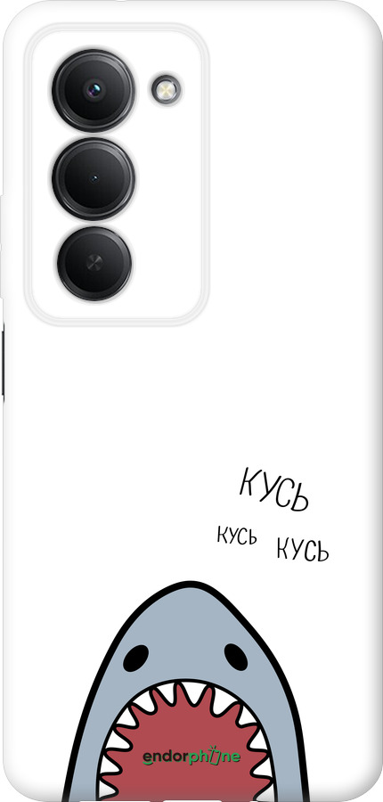 Силіконовий чехол Акула для Xiaomi Redmi 15 4G - 4870u-4136 изображение 