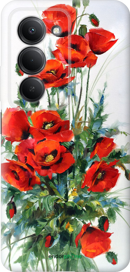 Силиконовый чехол Маки для Xiaomi Redmi 15 4G - 523u-4136 изображение 