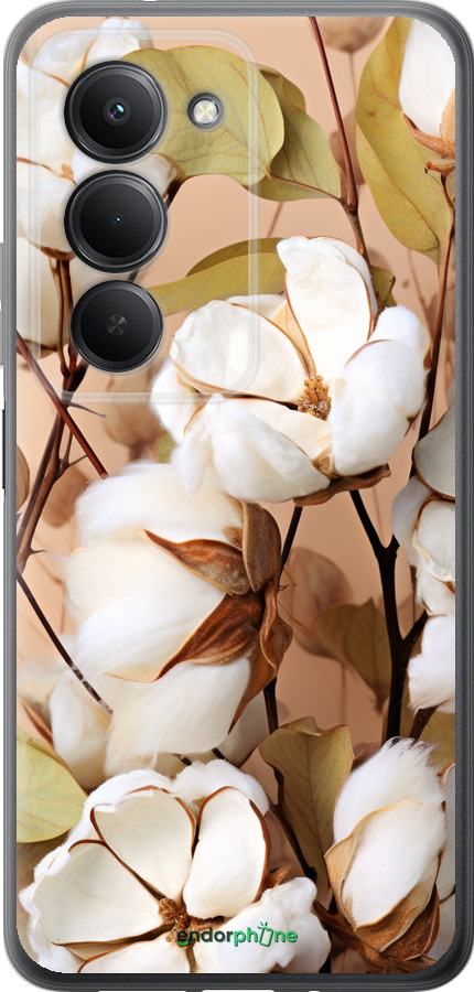 Силиконовый чехол Хлопок для Xiaomi Redmi 15 4G - 5665u-4136 изображение 