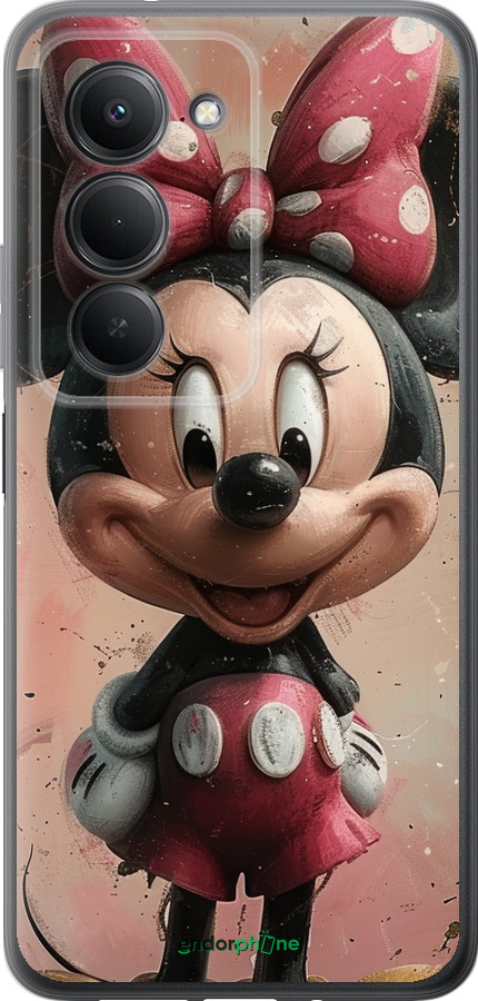 Силиконовый чехол Minnie Mouse для Xiaomi Redmi 15 4G - 6054u-4136 изображение 